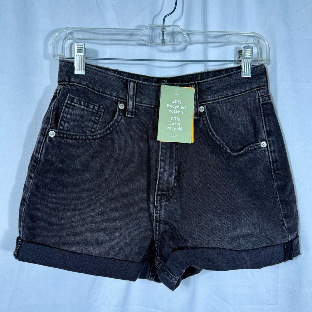 H&M Black Denim Women's Shorts
